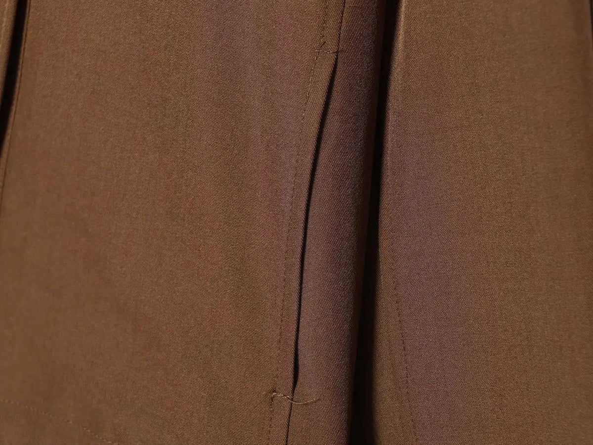 SOERA Dida Brown Zip Jacket - Jacket - SOERA-960067-S-BROWN-01187 Brown S