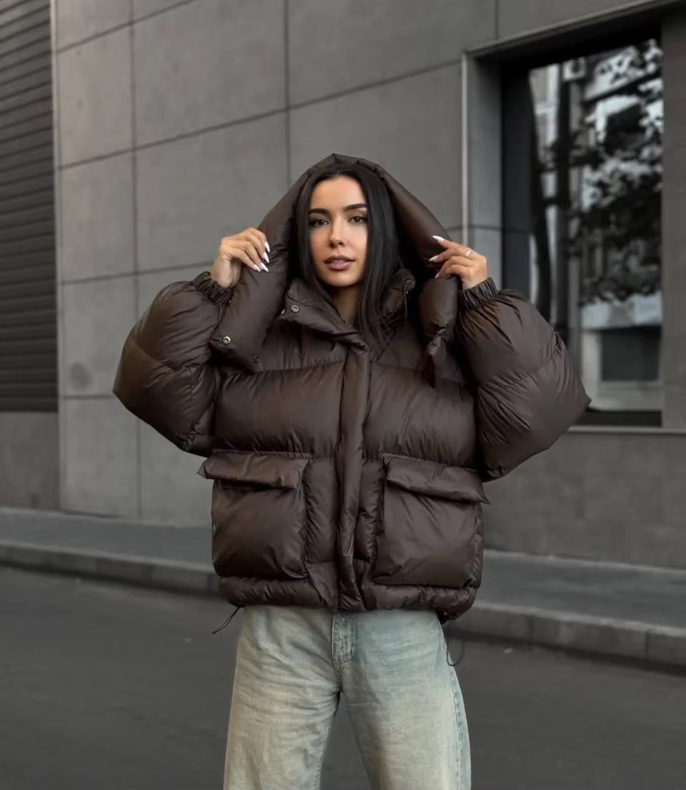 Lena Kurze Gesteppte Steppjacke