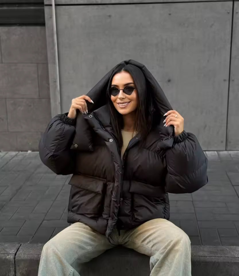 Lena Kurze Gesteppte Steppjacke