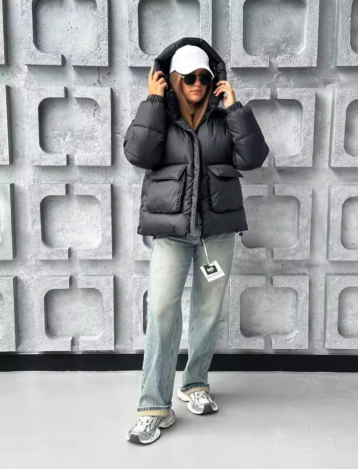 Lena Kurze Gesteppte Steppjacke