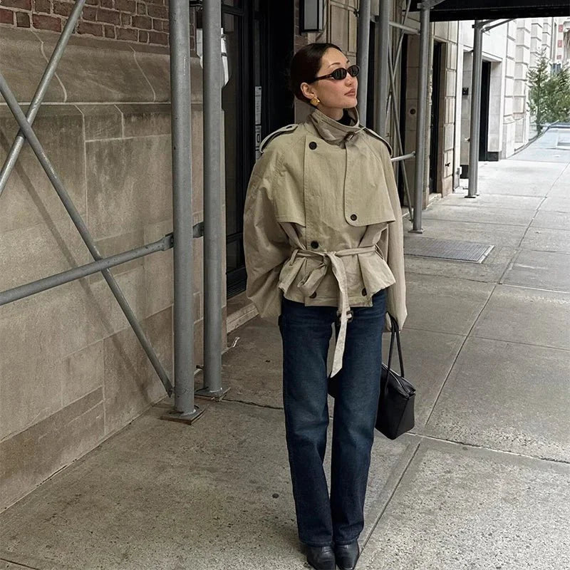 SEAME - Camilla Trench Coat Beige S