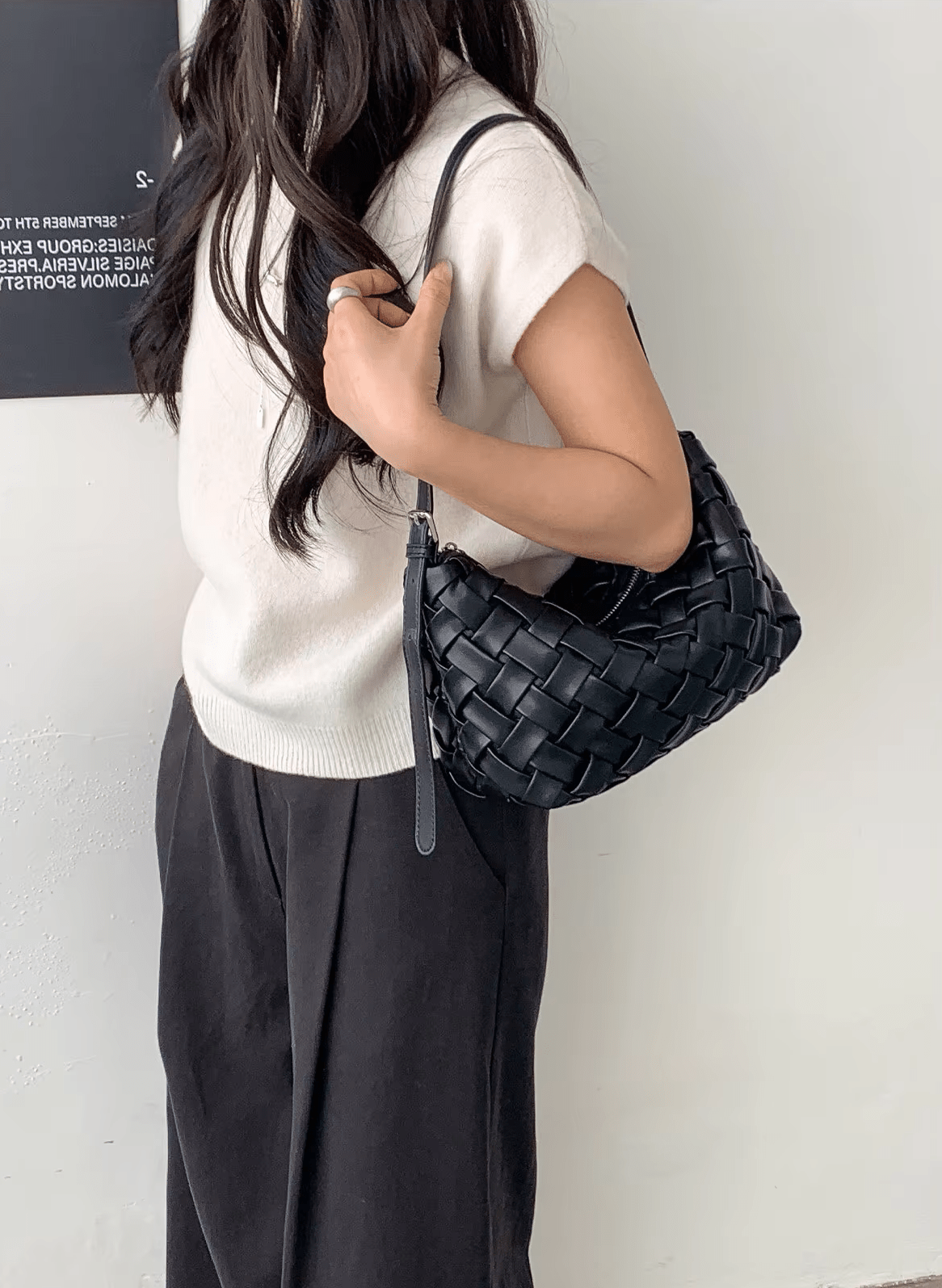 SOERA Angela Minimalist Hobo Shoulder Bag - Bag - SOERA-248579-BLA-OS-63235 Black
