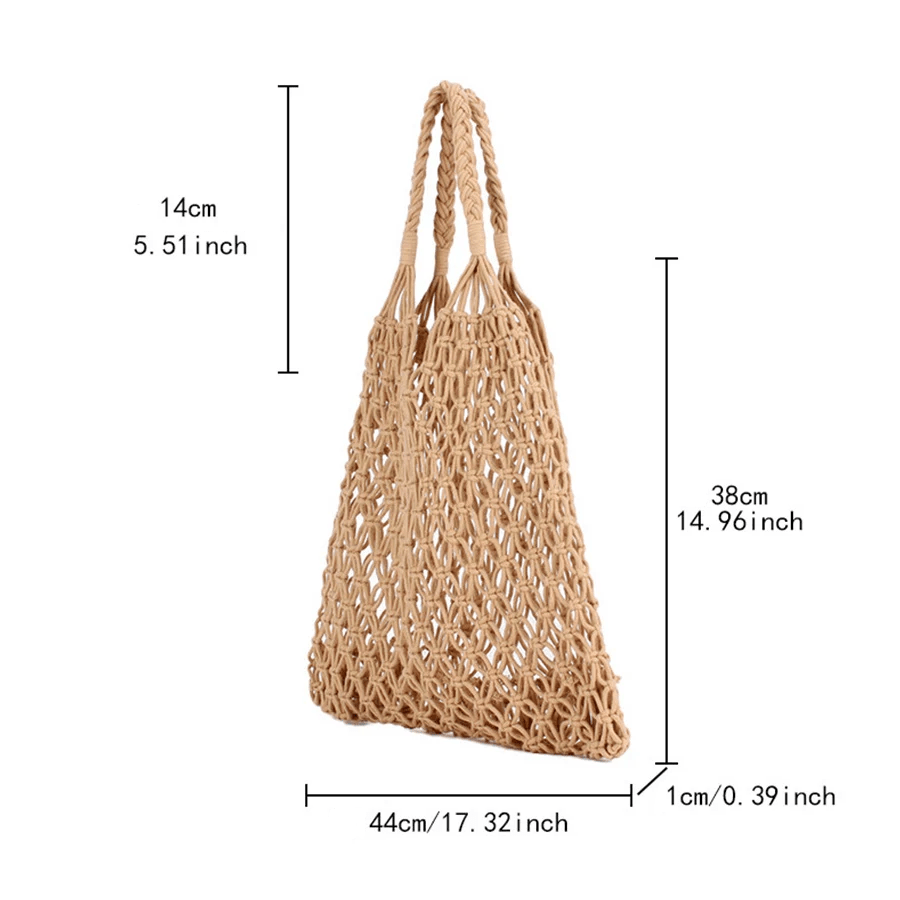 SOERA Margot Woven Beach Tote - Bag - SOERA-632835-WHI-OS-06531 White