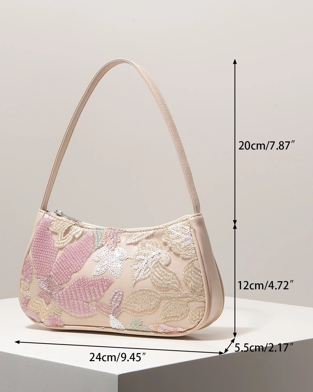 SOERA Marina Embroidered Sequin Shoulder Bag - Bag -  No. 5