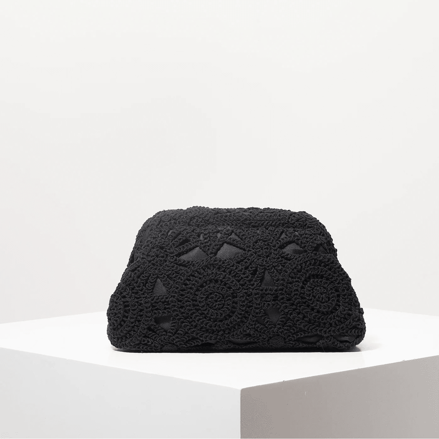 SOERA Sophia Floral Boho Clutch - Bag -  Black