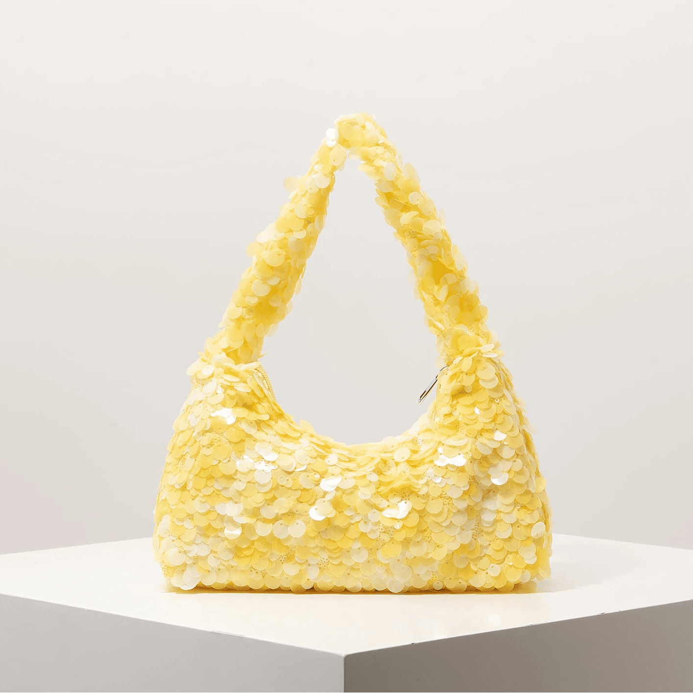 SOERA Sophia Sequin Evening Shoulder Bag - Bag -  Yellow