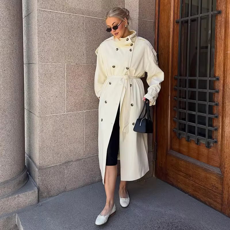 SOERA Melissa Belted Trench Coat - Coat - SOERA-814851-ASS-L-91875 L