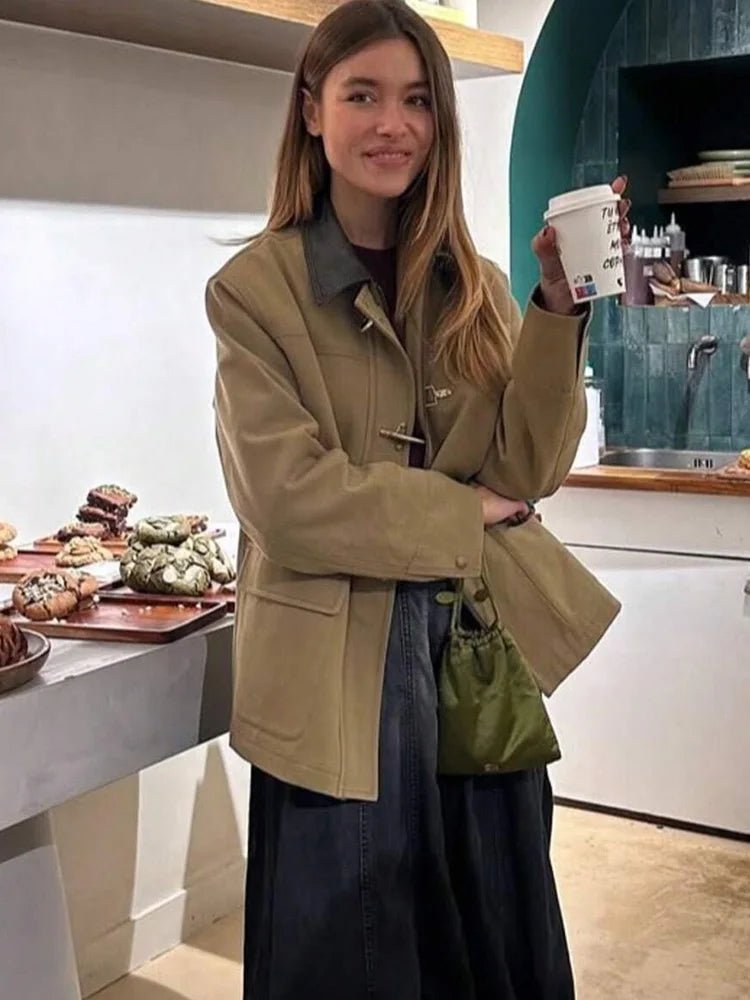 SOERA Charlotte Zip Up Utility Jacket - Coats & Jackets - 1005010140751572-;TM1774621568721789300 S