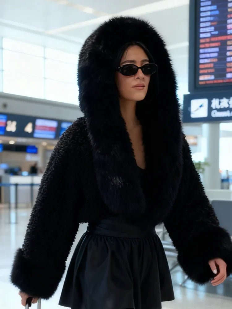 SOERA Cynthia Faux Fur Jacket - Coats & Jackets - 3256810229368927-;OA1766554851657191431 White S