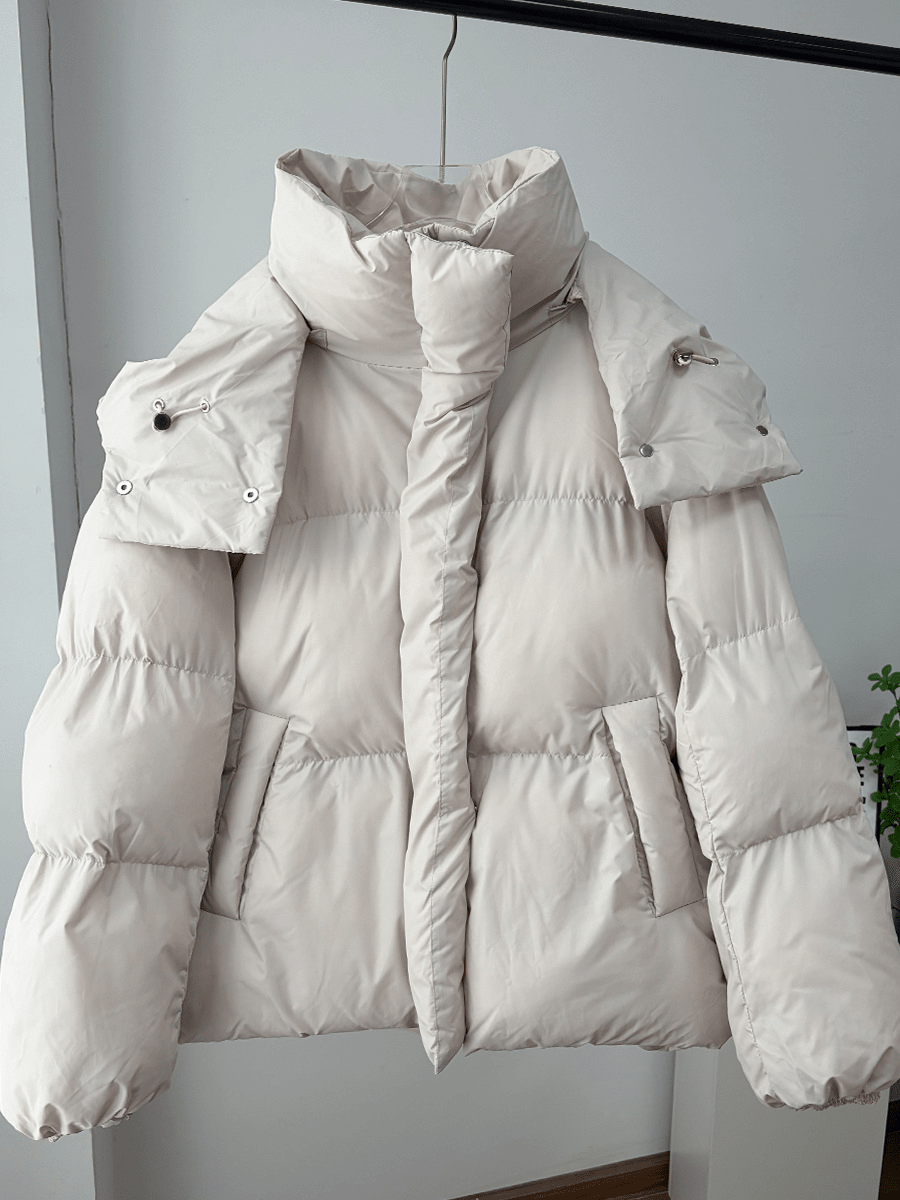 SOERA Rosalie Puffer Jacket - Coats & Jackets -  Cream S