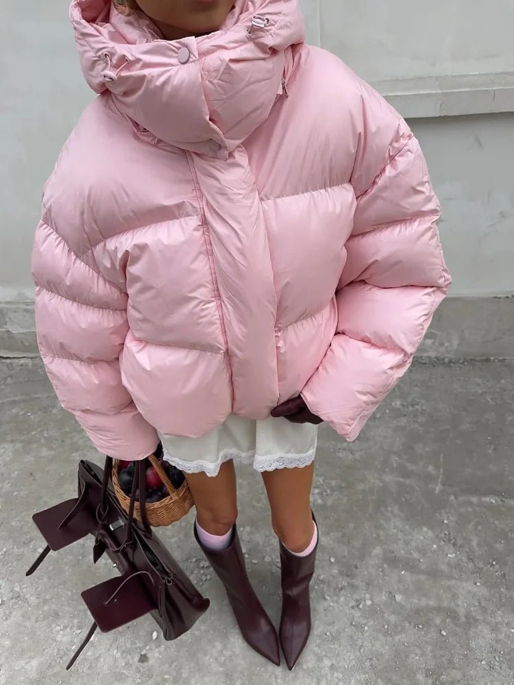 SOERA Vina Hooded Puffer Jacket - Coats & Jackets - 3256809830877938-;Ze1763778893257788591 S