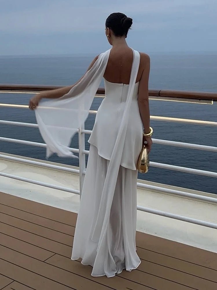SOERA Astoria Strapless Bodice Maxi Dress - Dress -  White S