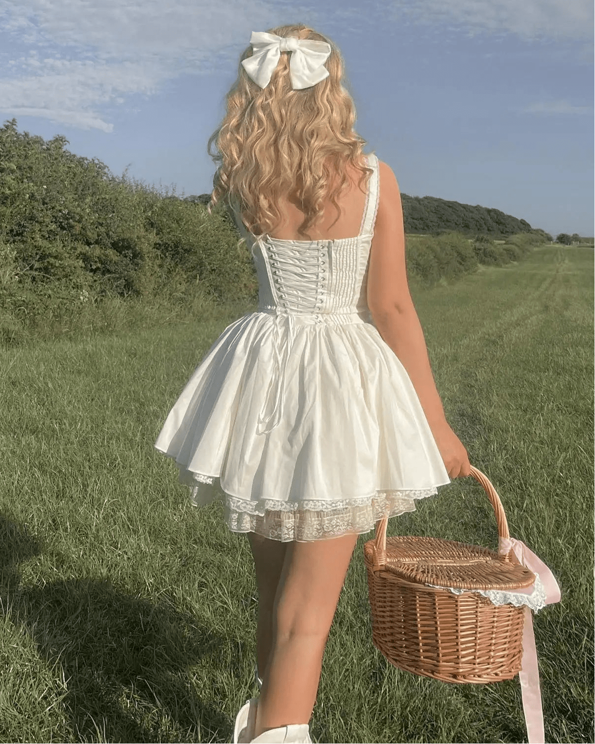 SOERA Bianca Corset Mini Dress - Dress -  French Navy XS