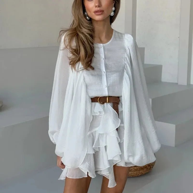 white pleated ruffle dress ZAPAKA Women Off the Shoulder Graduation Dress A Line Ruffled Pleated Little White Dress, Daffodil / US16W
