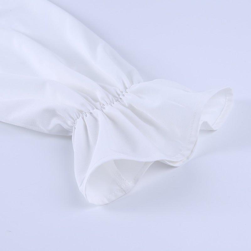 SOERA Maya Drawstring Dress - Dress - SOERA-661187-WHI-L-28131 L