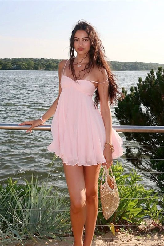 off shoulder chiffon short dress Sweetheart Off-Shoulder Sleeveless Applique Print-Chiffon Short A-Line Homecoming Dress