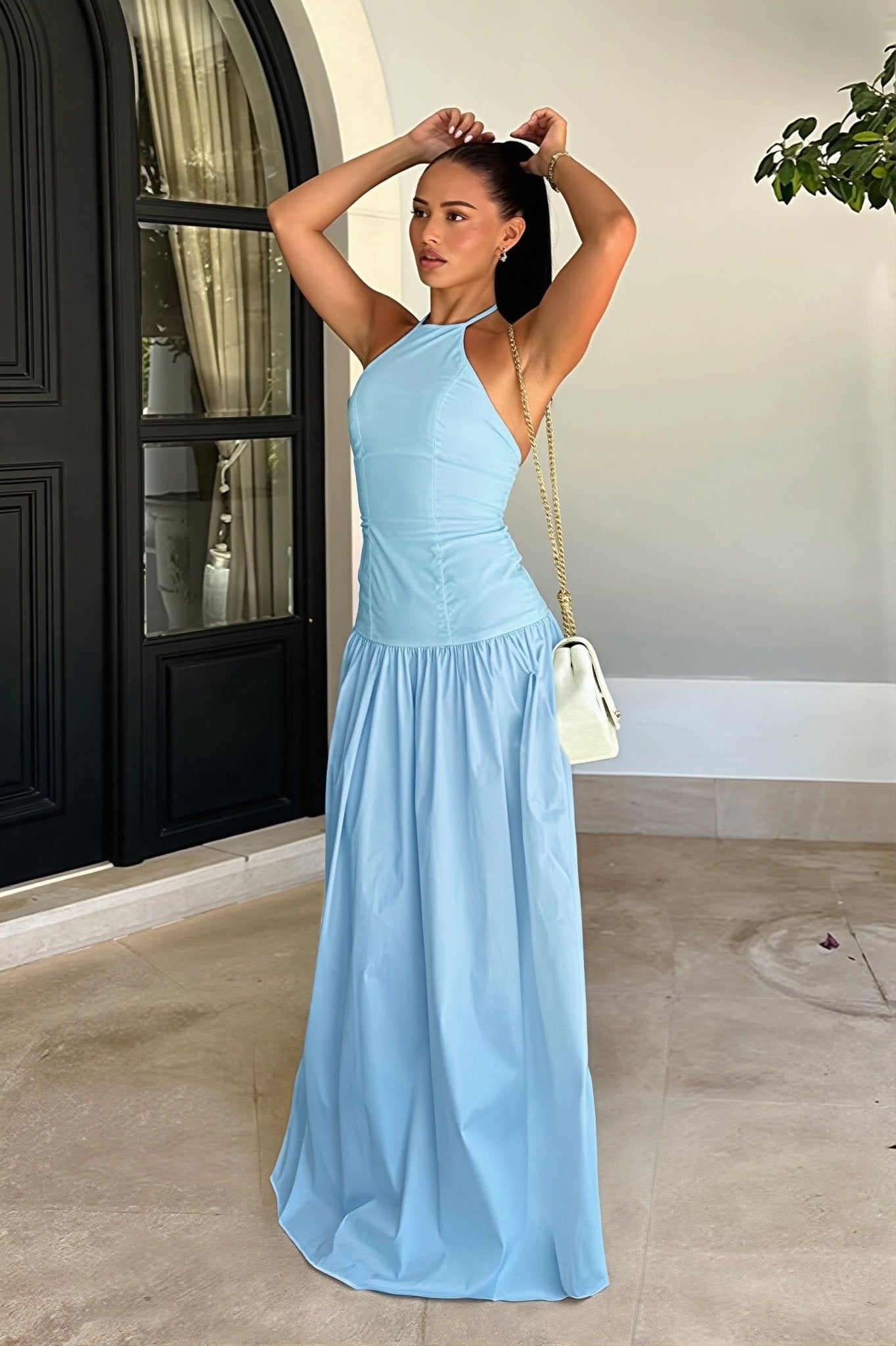 Stella Backless Bodycon Maxi Dress Stella Backless Bodycon Maxi Dress