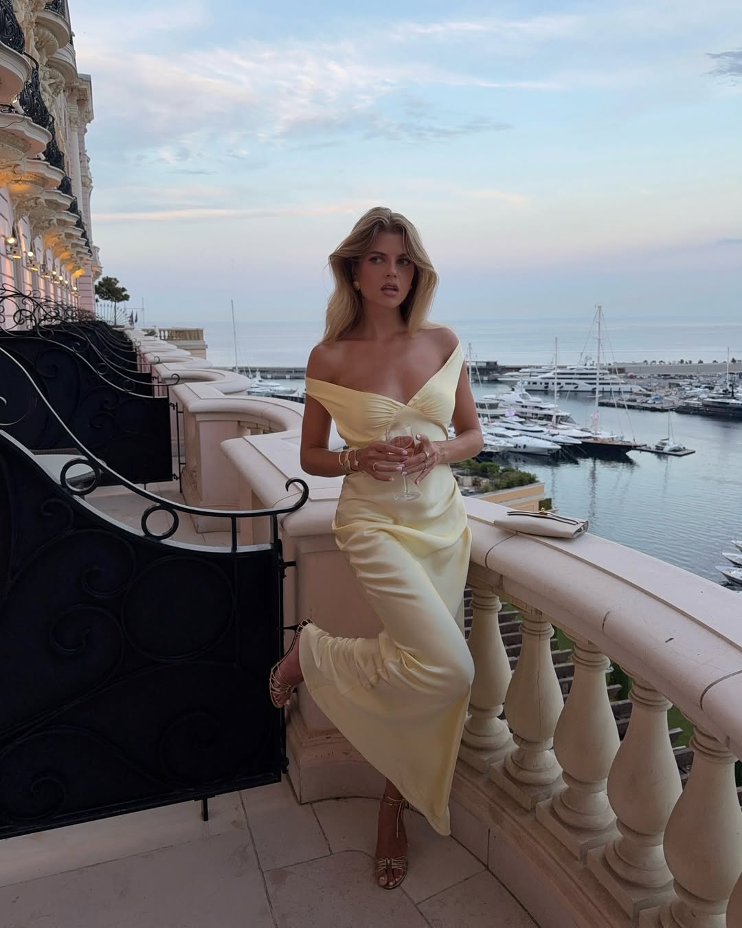 Alice Off-Shoulder Satin Maxi Dress in Yellow, Women's Off-Shoulder Satin Maxi Dress, Formal Evening Gown for Women, Luxury Occasion Wear, SOERA