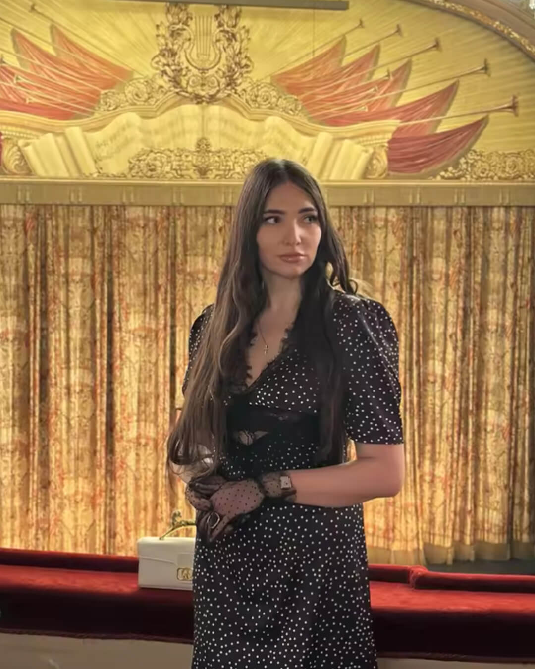 SOERA Diana Puff Sleeve Lace Dress - Dresses -  Navy Blue S