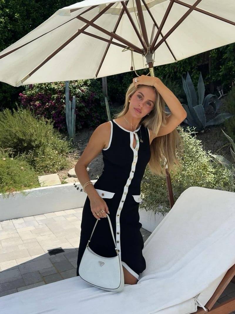 SOERA Georgia Maxi Dress - Dresses - DWOD2-RE615007 Navy S