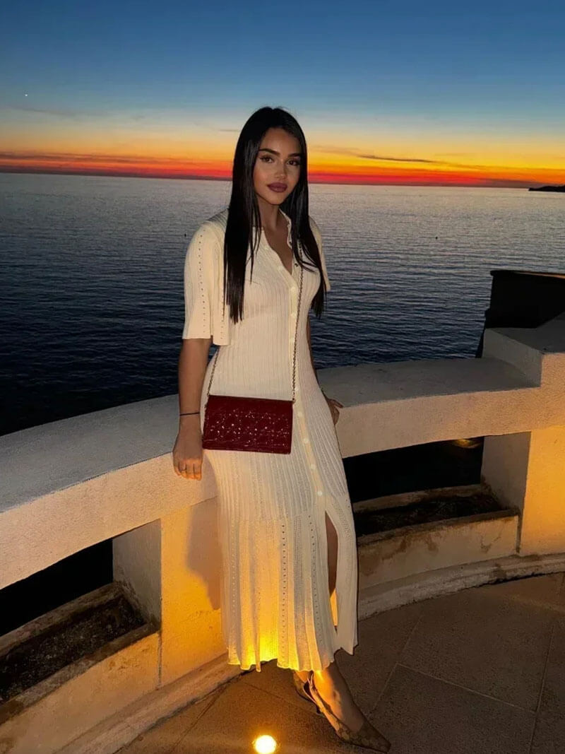 SOERA Gina midi dress - Dresses - Soera-Gina-dress-white/S Creme S