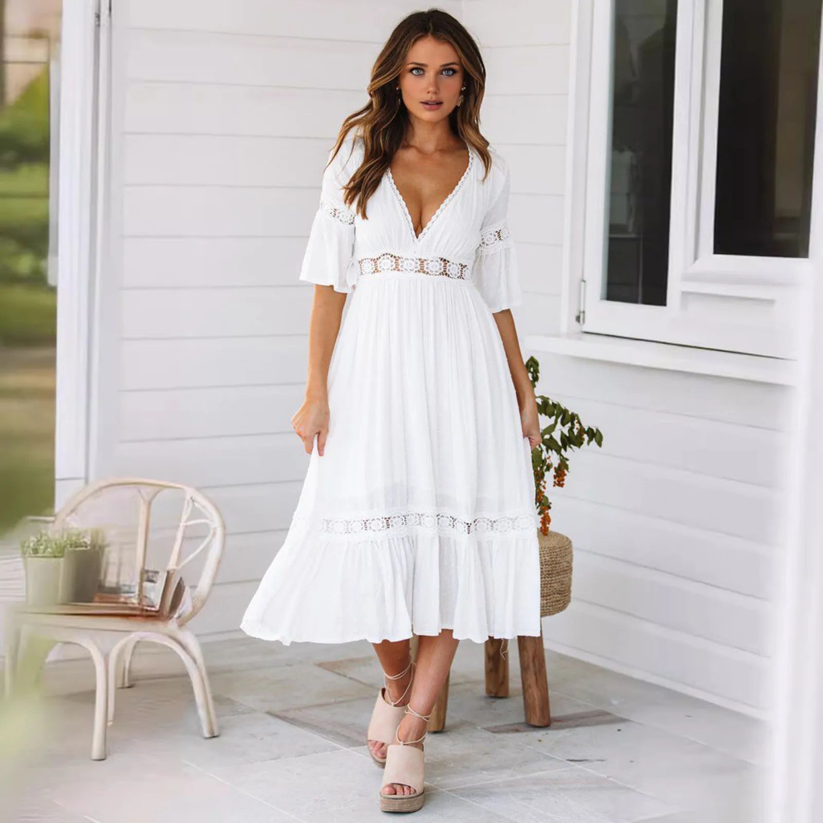winona midi dress HALLE MIDI DRESS W I N O N A