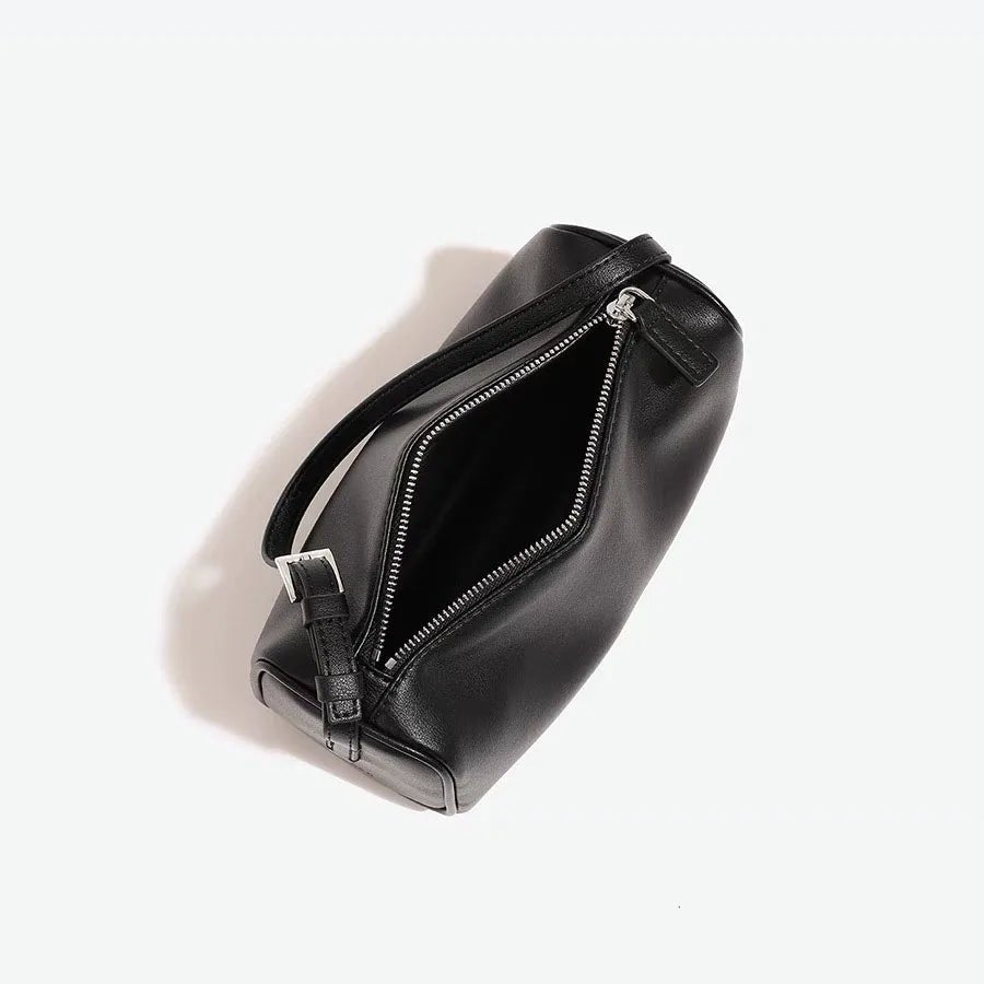 SOERA Bianca Faux Leather Crossbody Bag - Handbags -  Black