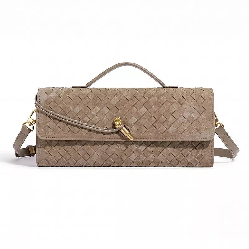 SOERA Bianca Suede Bag - Handbags - Soera-Bianca-Bag-white Taupe