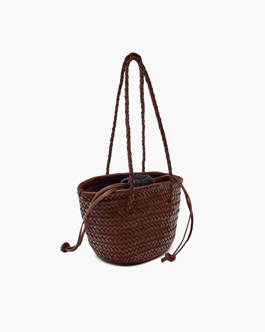 SOERA Blair Braided Bucket Shoulder Bag - Handbags - 1005007431075017-;dl1775499358493156191 Coffee