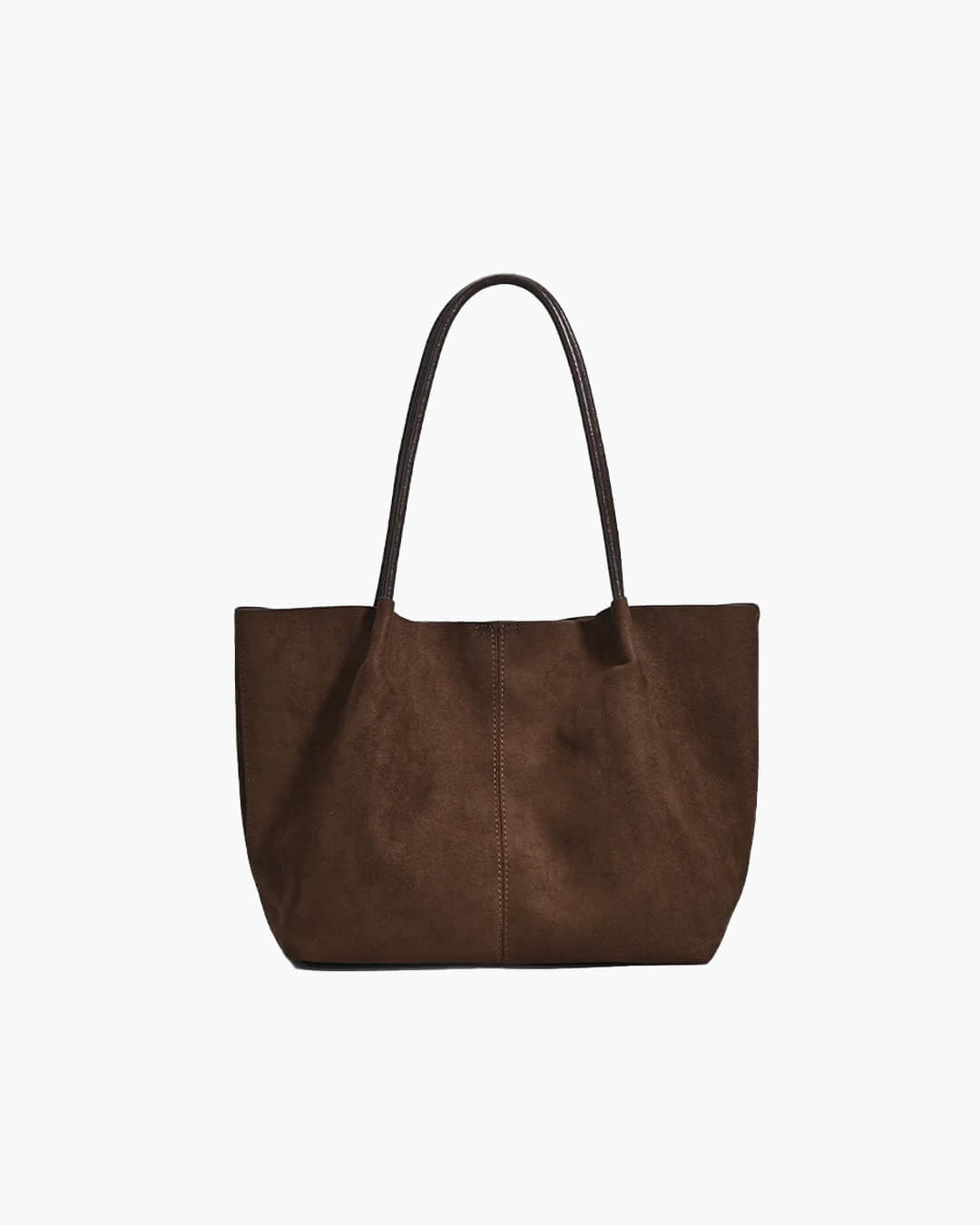 SOERA Cheska Suede Tote Bag with Pouch - Handbags - 3256809732999008-;hq1763048696871134907 Coffee