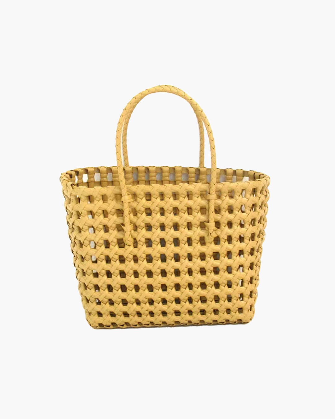 SOERA Cresta Open-Weave Tote Bag - Handbags -  Beige