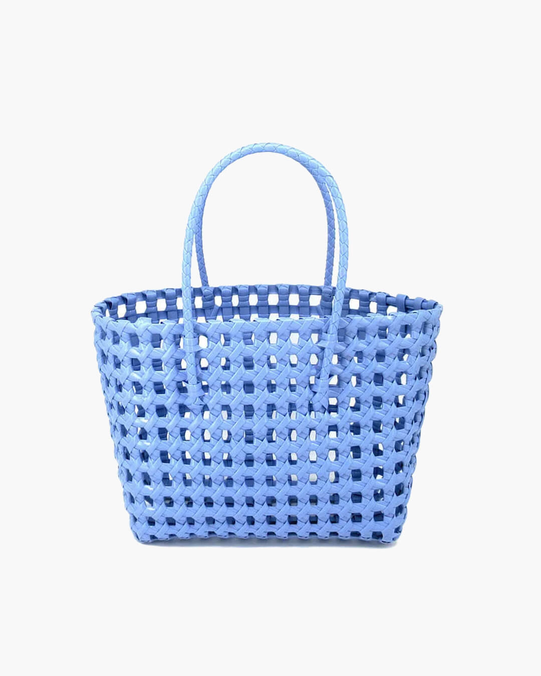 SOERA Cresta Open-Weave Tote Bag - Handbags -  Light Blue