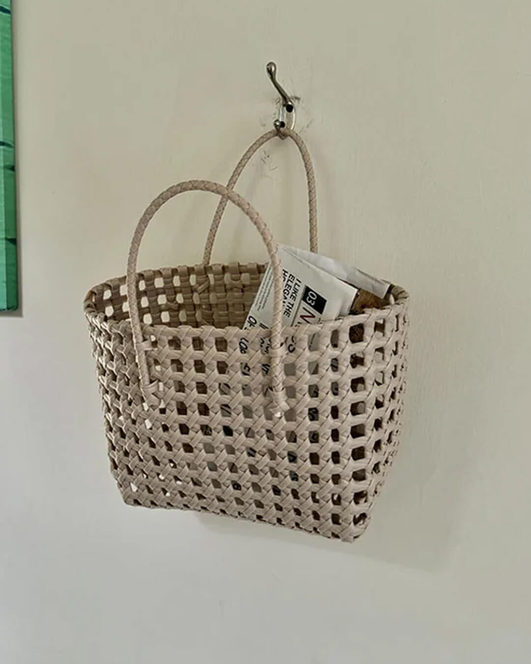 SOERA Cresta Open-Weave Tote Bag - Handbags -  Light Coffee