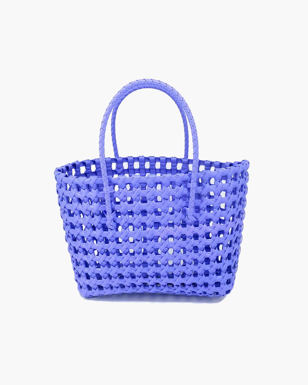 SOERA Cresta Open-Weave Tote Bag - Handbags -  Purple
