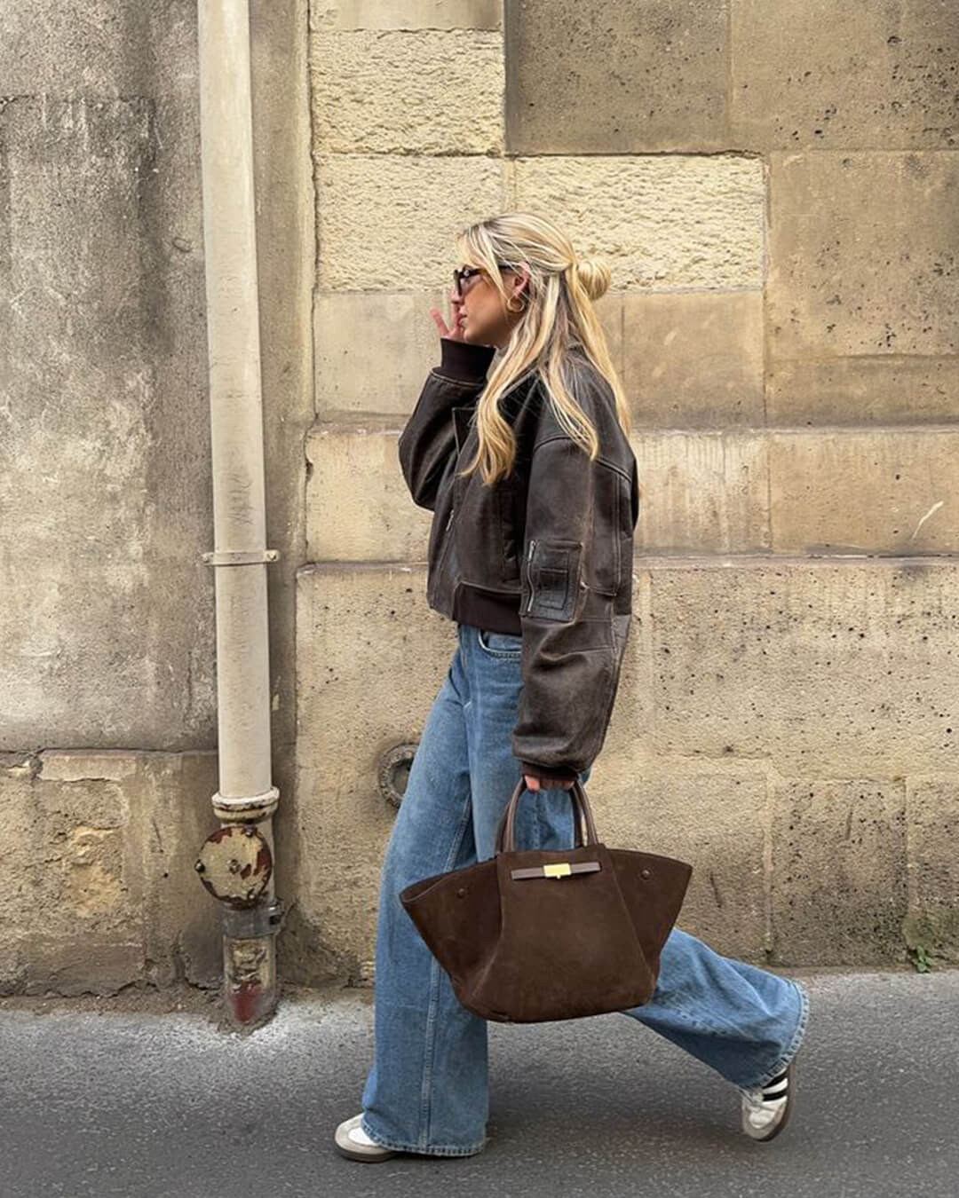 SOERA Melanie Suede Bag - Handbags - Soera-Melanie-bag-darkbrown Dark Brown