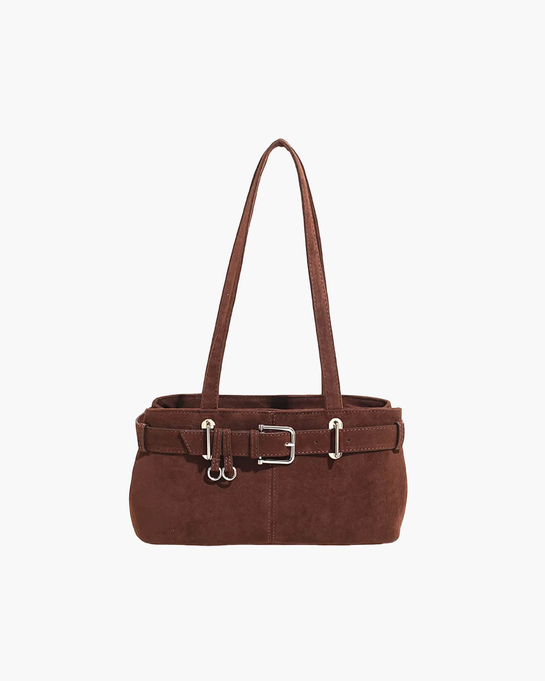 SOERA Nora Vegan Suede Bag - Handbags - 3256809581682870-;Hk1757549905350034784 Dark Brown Regular