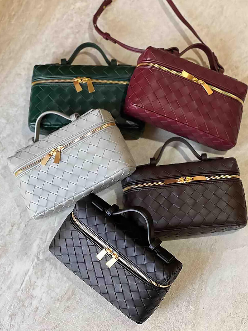 SOERA Tara Woven bag - Handbags - DBAD2-RE843007 Wine Red