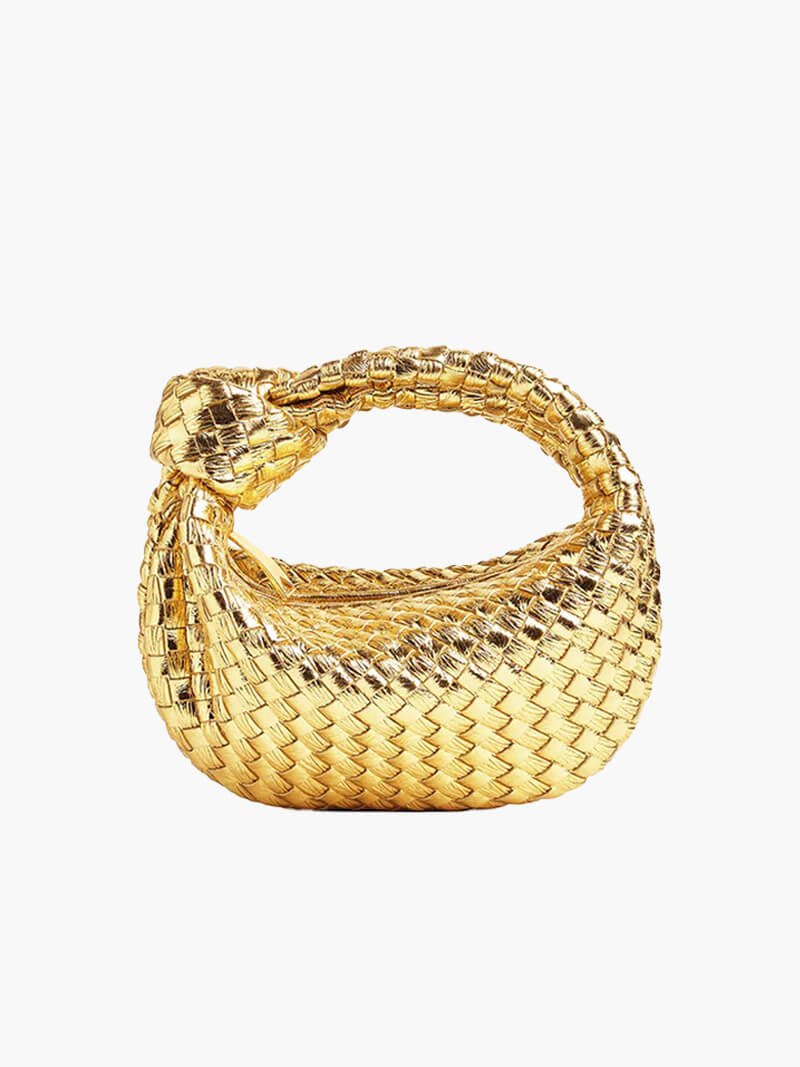 SOERA Woven bag mini - Handbags - DBAD2-QK389011 gold