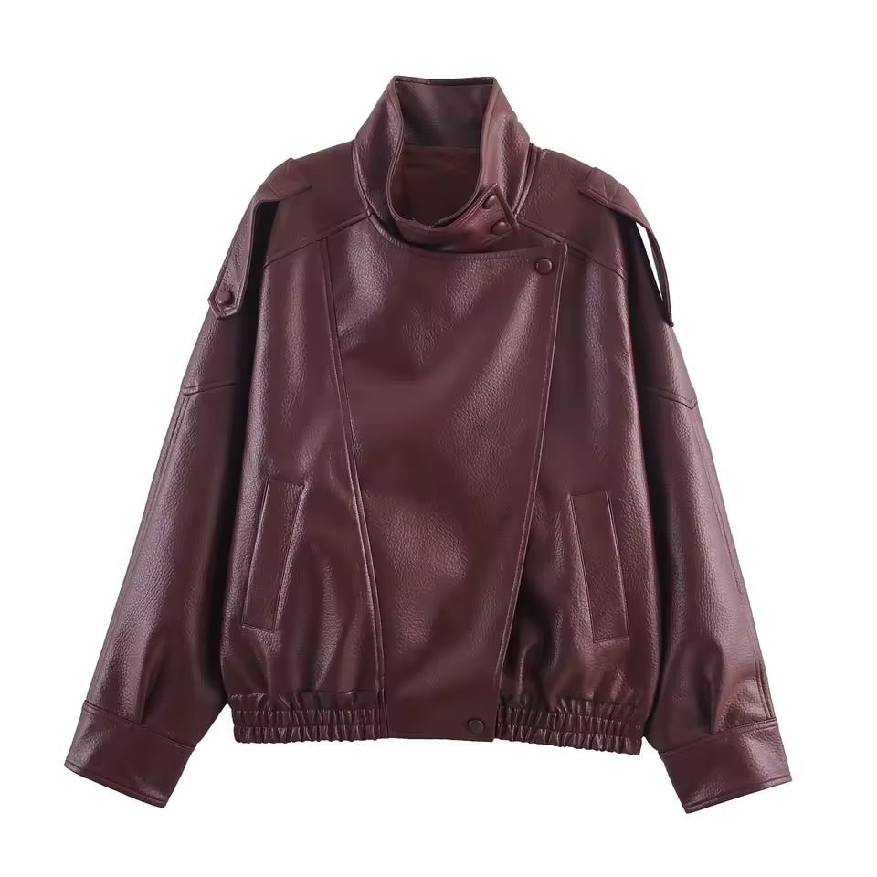 SOERA Elena Asymmetric Button Pocket Jacket - Jacket -  Black XS