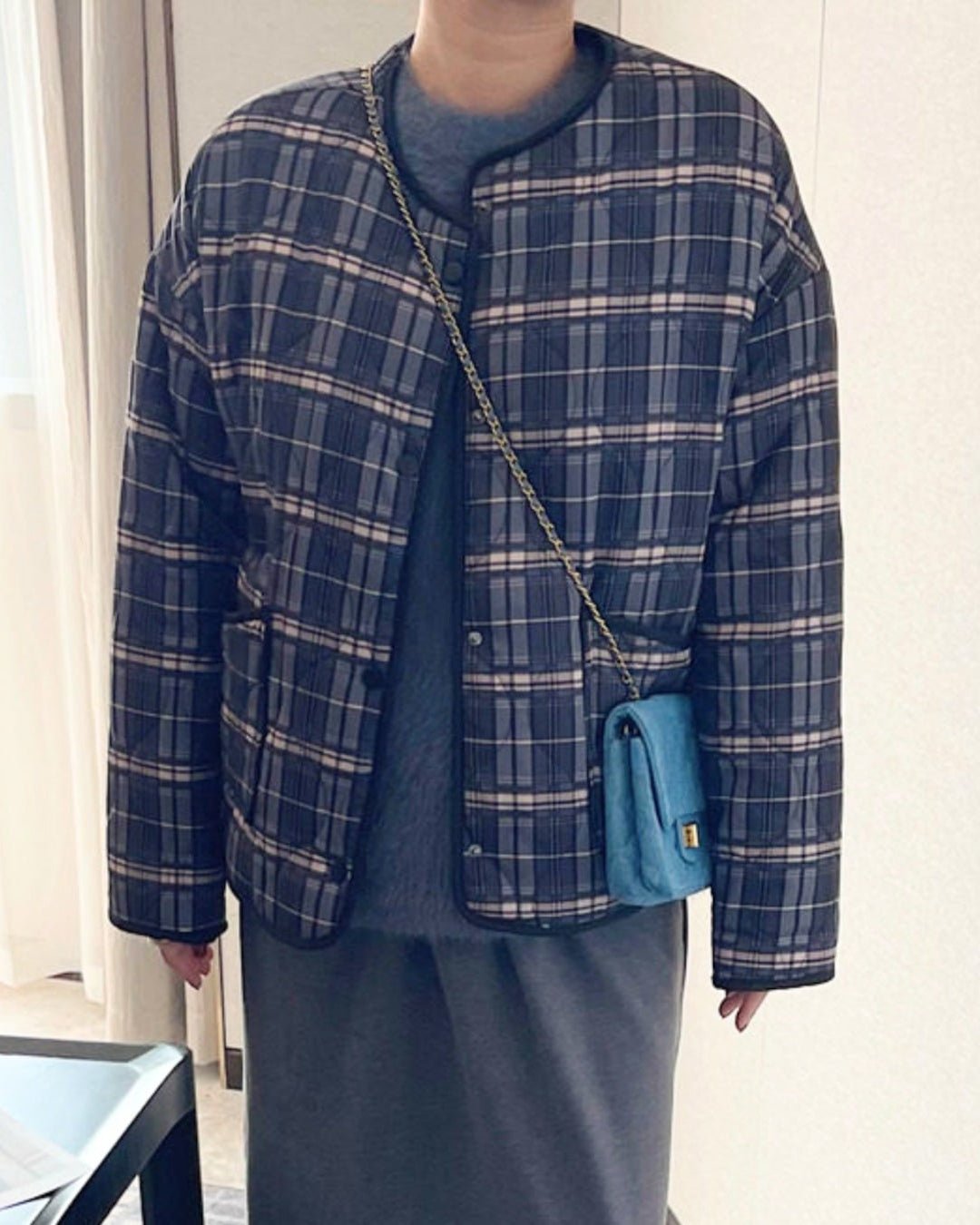 SOERA Mary Plaid Padded Jacket - Jacket - SOERA-158531-1-XS-99427 Brown Plaid XS