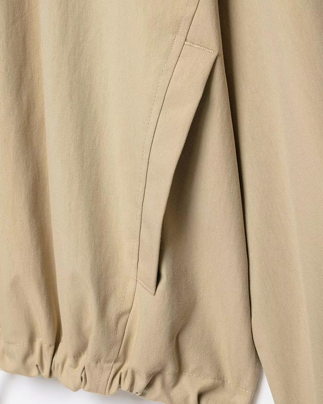 SOERA Angela Drawstring Hooded Zip Jacket - Jackets - SOERA-216963-1-S-79843 Beige S