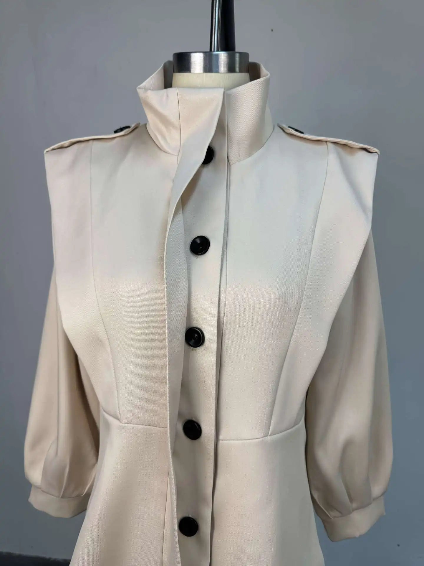 SOERA Camille Belted Short Trench Coat - Jackets - 1005010345829310-;fx1774012030498600770 Brown S