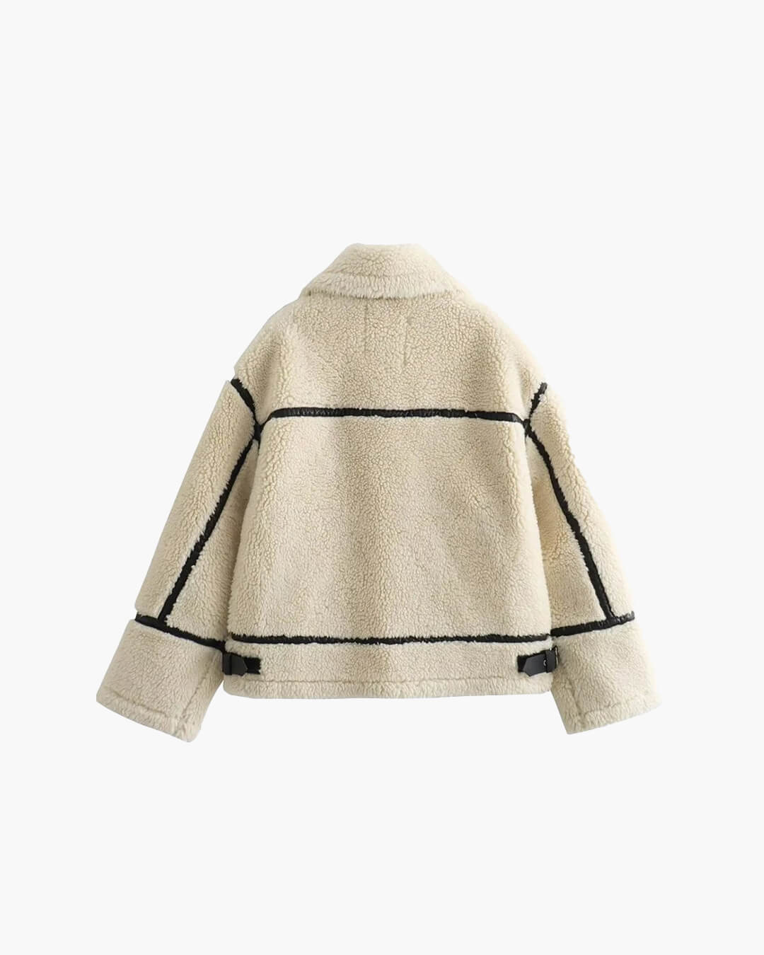 SOERA Chantal Boucle Bomber Jacket - Jackets - 1005007509011560-;Py1764102180596021294 Creme L