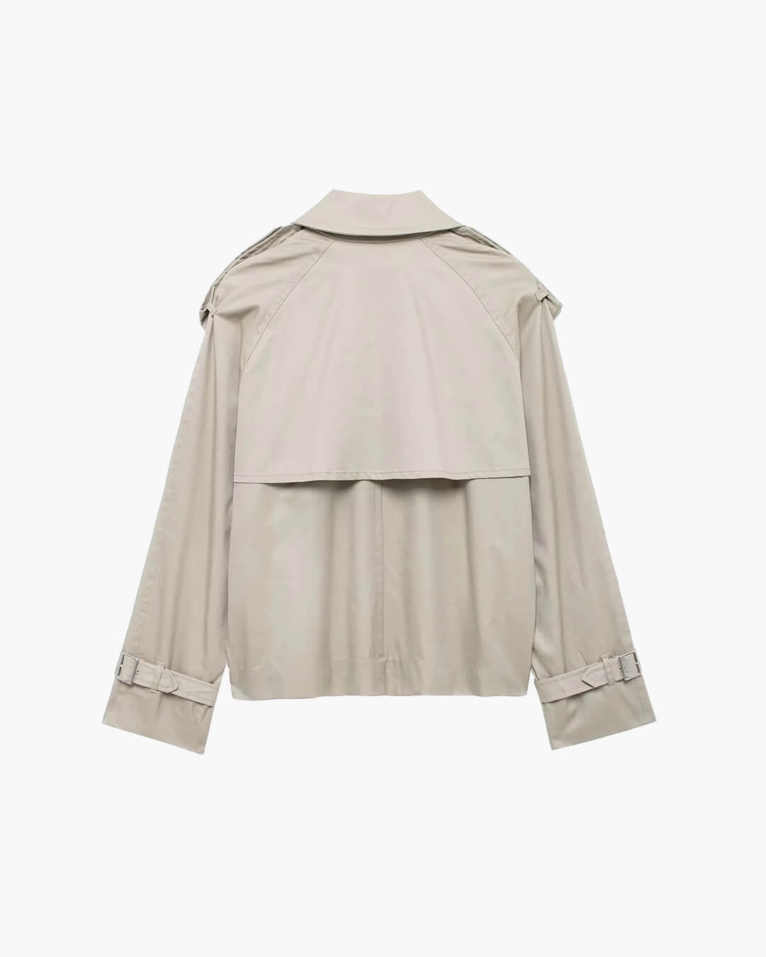 SOERA Dhelia Short Trench Coat - Jackets - 1005007713699485-;Fo1763050842442637903 Beige L