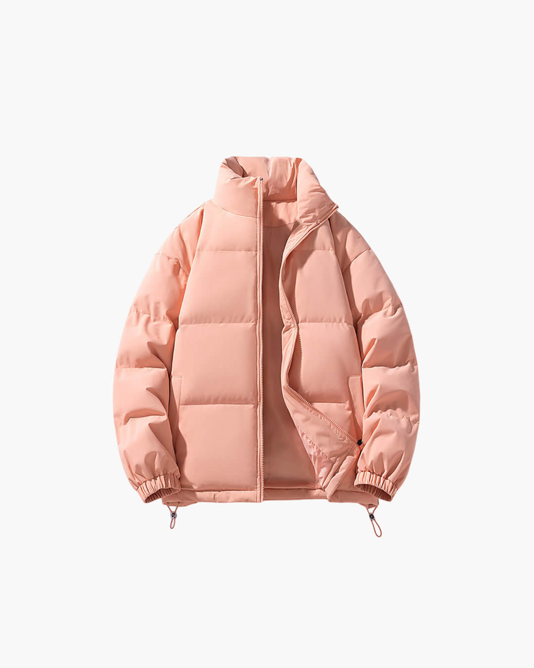 SOERA Jasmine Weatherproof Stand Collar Puffer Jacket - Jackets - SX1763304746549431111 Soft Peach S