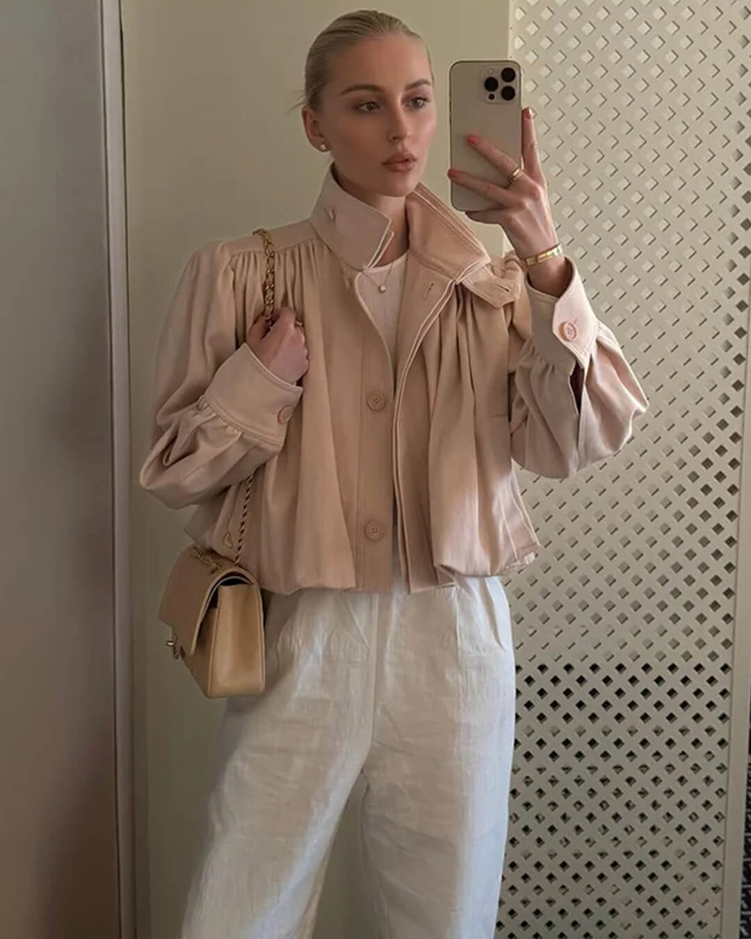 SOERA Jenna Loose Fit Pleated Jacket - Jackets - 1005009529250279-;RR1775118758913130115 Pink S