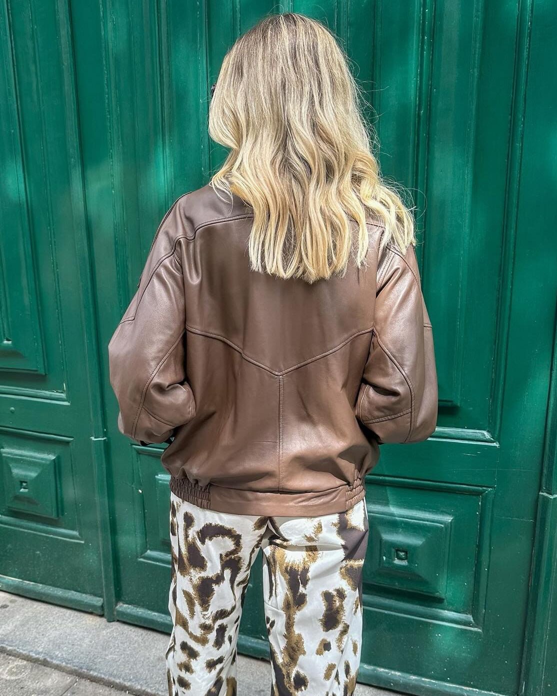 SOERA Joyce Asymmetrical Zip Faux Leather Jacket - Jackets - 1005011921437999-;GZ1775031590524341966 Brown XS