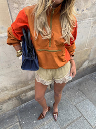 Margot Half-Zip Windbreaker Jacket