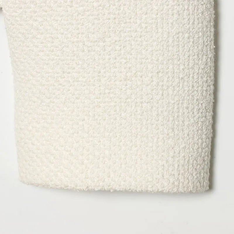 SOERA Ophelia Button Front Pocket Blazer - Jackets - 1005011568741680-;Eo1775244634482489492 White M