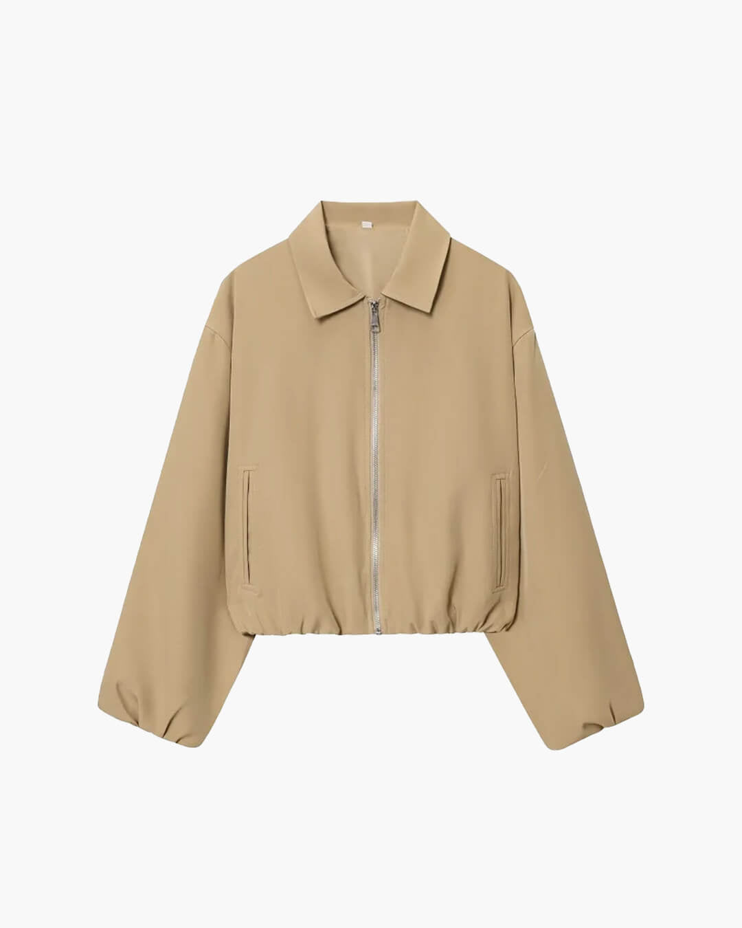 SOERA Seraphina Puffed Bomber Jacket - Jackets - 1005009867474745-;ib1774621553515327441 Cream M